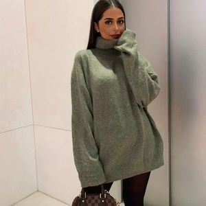 Zara Funnel Neck Sweater